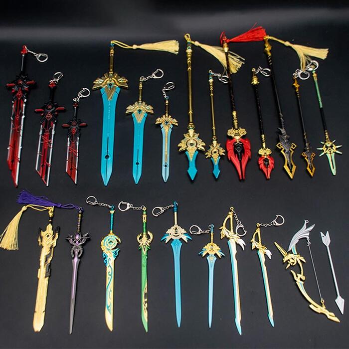 楽天市場】【ランキング入賞】 原神 げんしん genshin 飾り 剣 ミニ