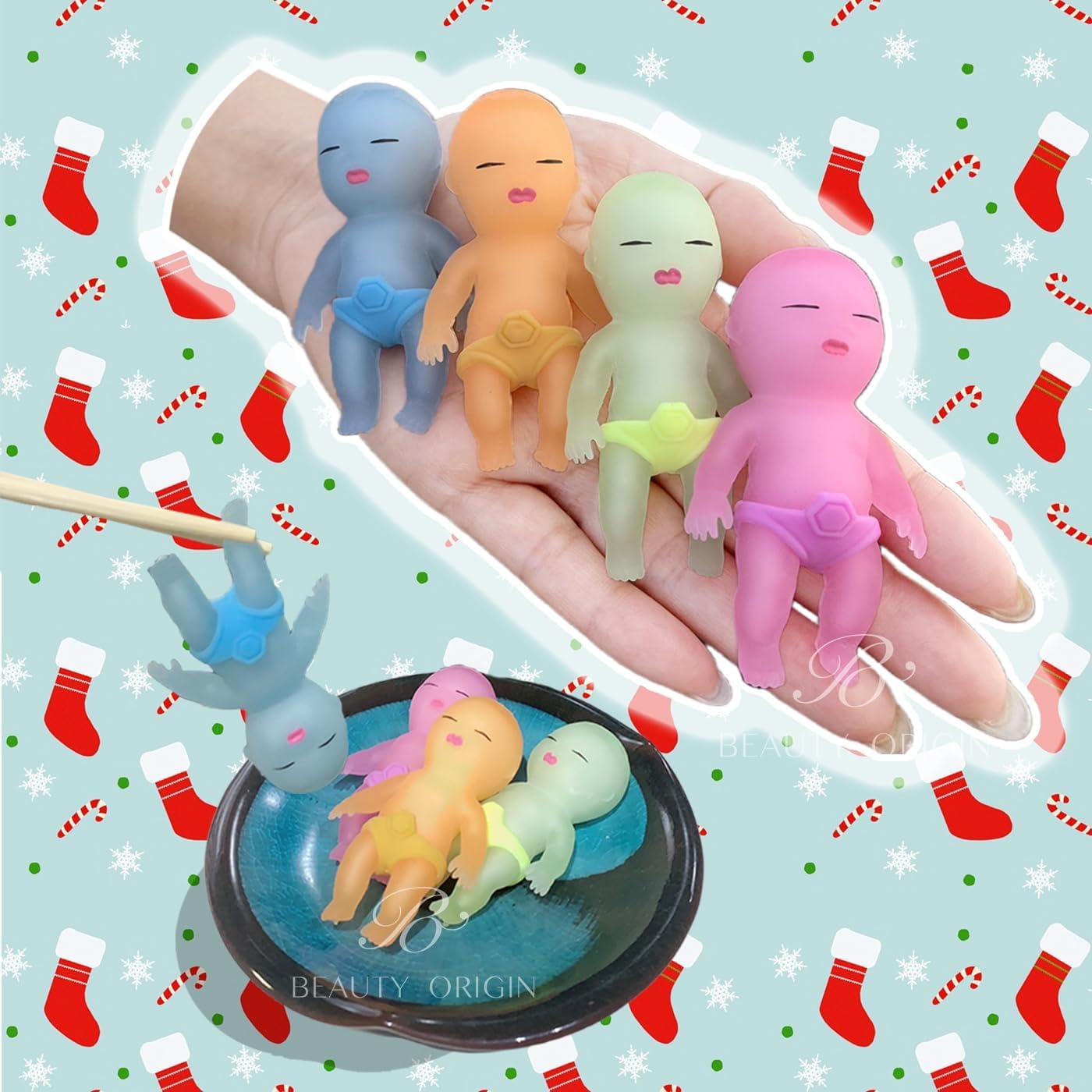 楽天市場】【送料無料】【公式】アグリーベイビーズ ミニ 蓄光 夜光 4