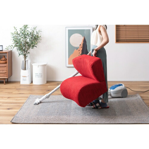 楽天市場】東谷ポータブルチェア (レッド) (W53×D57×H53/57×SH29/33