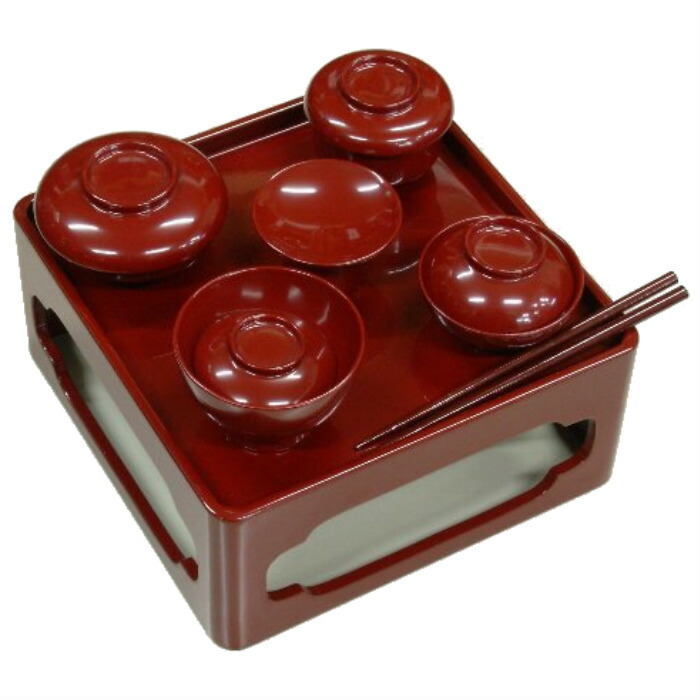 楽天市場】仏膳 6寸 木製 朱 6.0 御霊供膳 漆塗り 送料無料 仏具 お膳