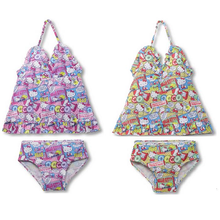 楽天市場】□ハローキティセットアップ水着 80cm/90cm/95cm/100cm