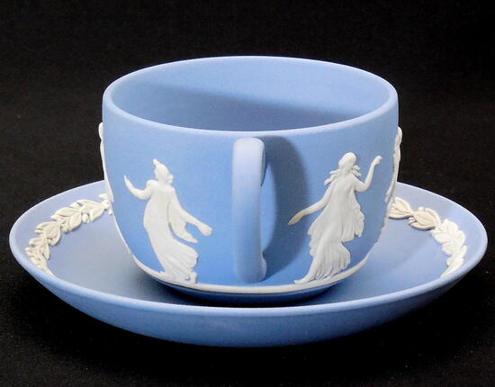 楽天市場】ウェッジウッド Wedgwood ジャスパー ペールブルー