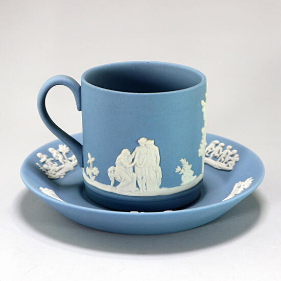 楽天市場】ウェッジウッド Wedgwood 英国製 ジャスパー ペールブルー