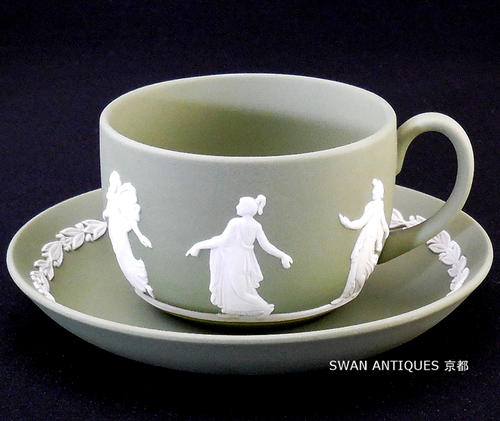 楽天市場】ウェッジウッド Wedgwood ジャスパー セージグリーン