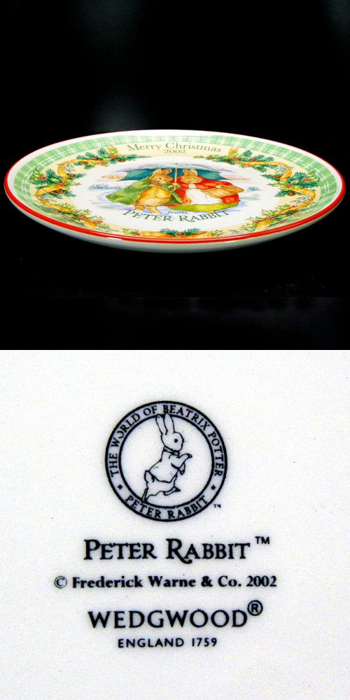 楽天市場】ウェッジウッド Wedgwood ピーターラビット 英国製 2002年