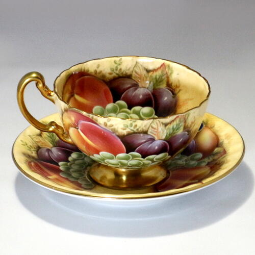 楽天市場】エインズレイ AYNSLEY オーチャードゴールド 英国製 カップ