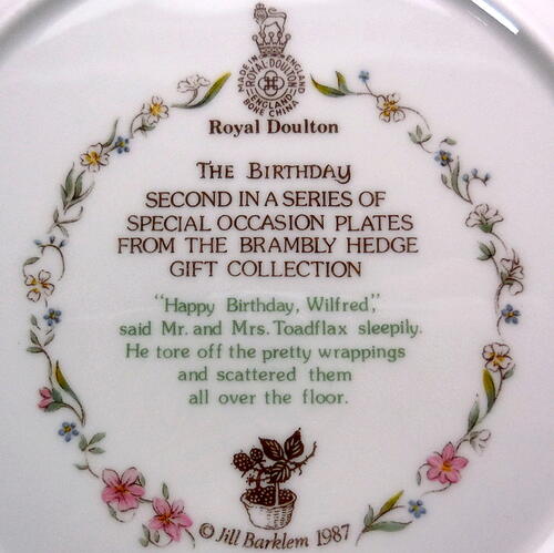 楽天市場】ロイヤルドルトン Royal Doulton ブランブリーヘッジ