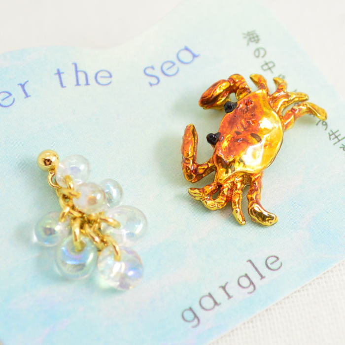 楽天市場】ピアス gargle ガーグル あわカニ pc15267 2504 swaps