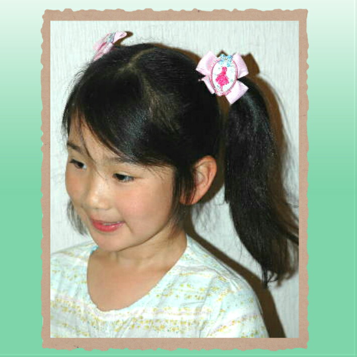 楽天市場】【 ヘアゴム キッズ 】バレリーナ バレエ リボン ヘアゴム