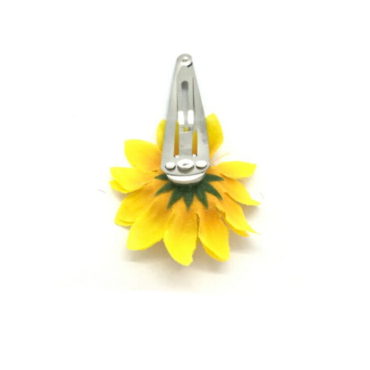 楽天市場】ミニ mini ひまわり パッチンどめ (1コ) | 向日葵 ヘアピン