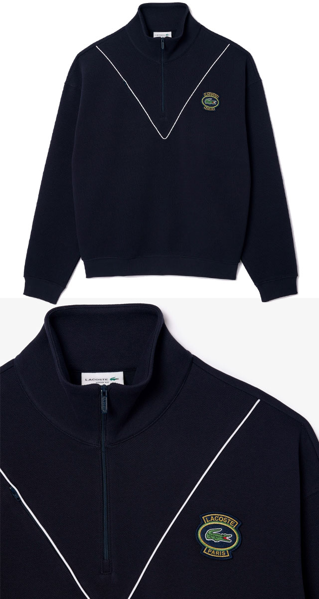 楽天市場】ラコステ トップス メンズ ダブルフェイス鹿の子ハーフ