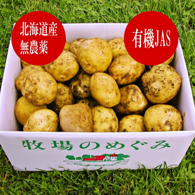 楽天市場】無農薬 じゃがいも 10kgの通販