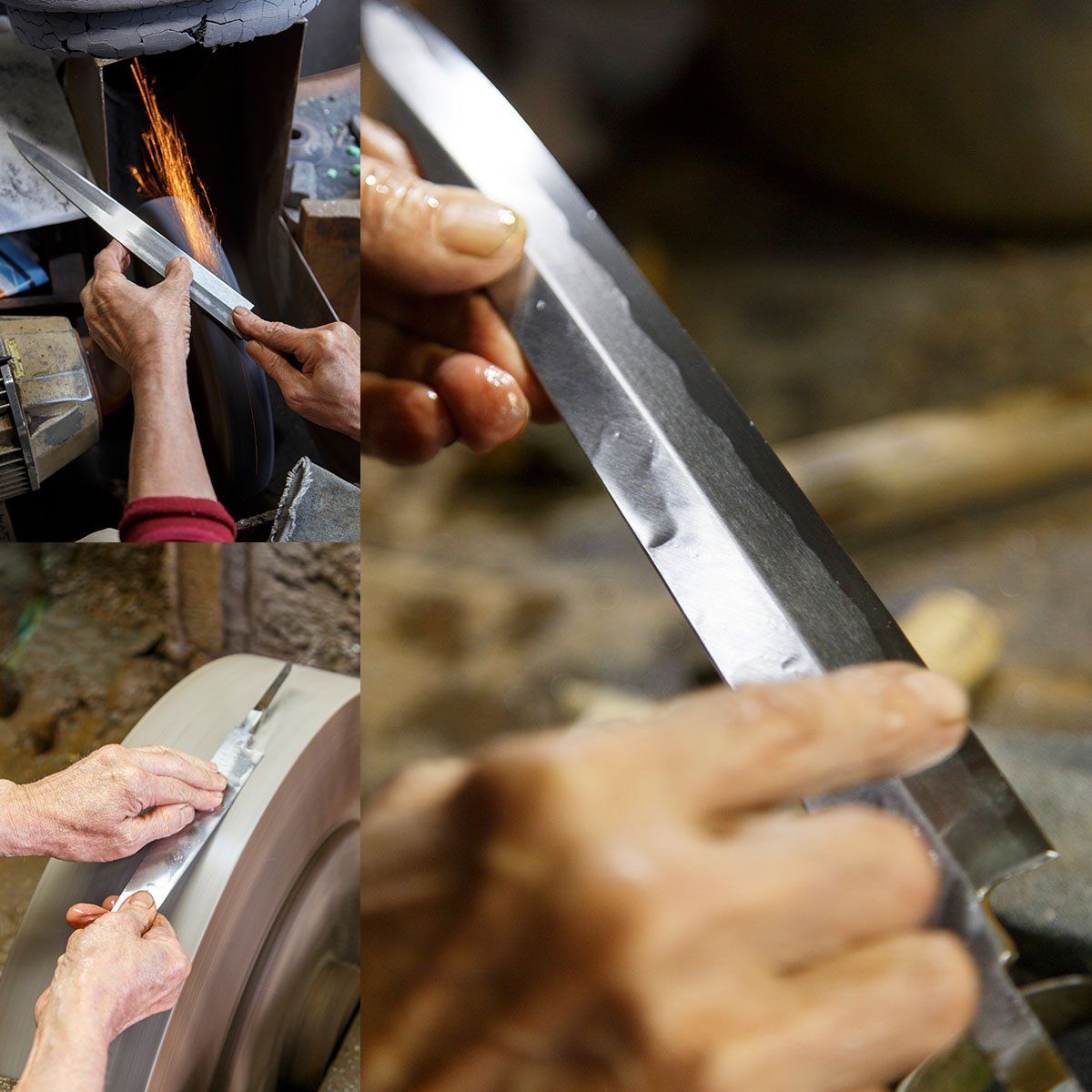 楽天市場】タイガースロゴ入り包丁 出刃包丁 さや 虎模様の自然木 黄金