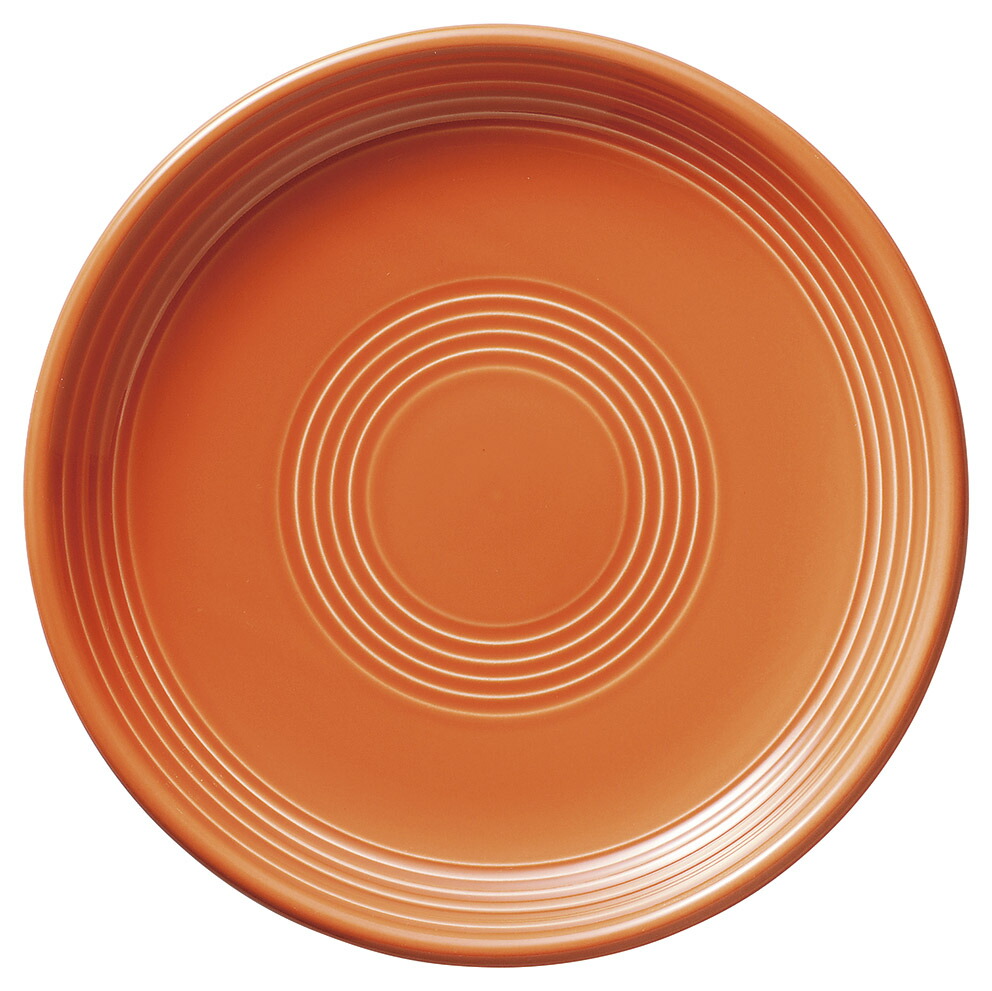 楽天市場】オービット 26cm ピザ & ディナー皿 オレンジ日本製 : 産地