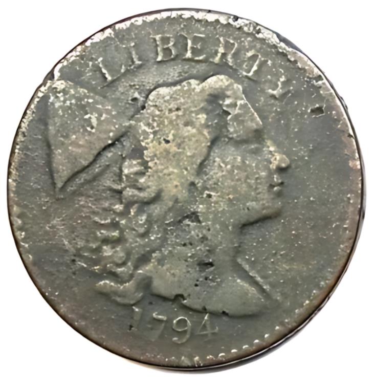 楽天市場】1794 リバティ キャップ ラージ セント 1C コイン S-51