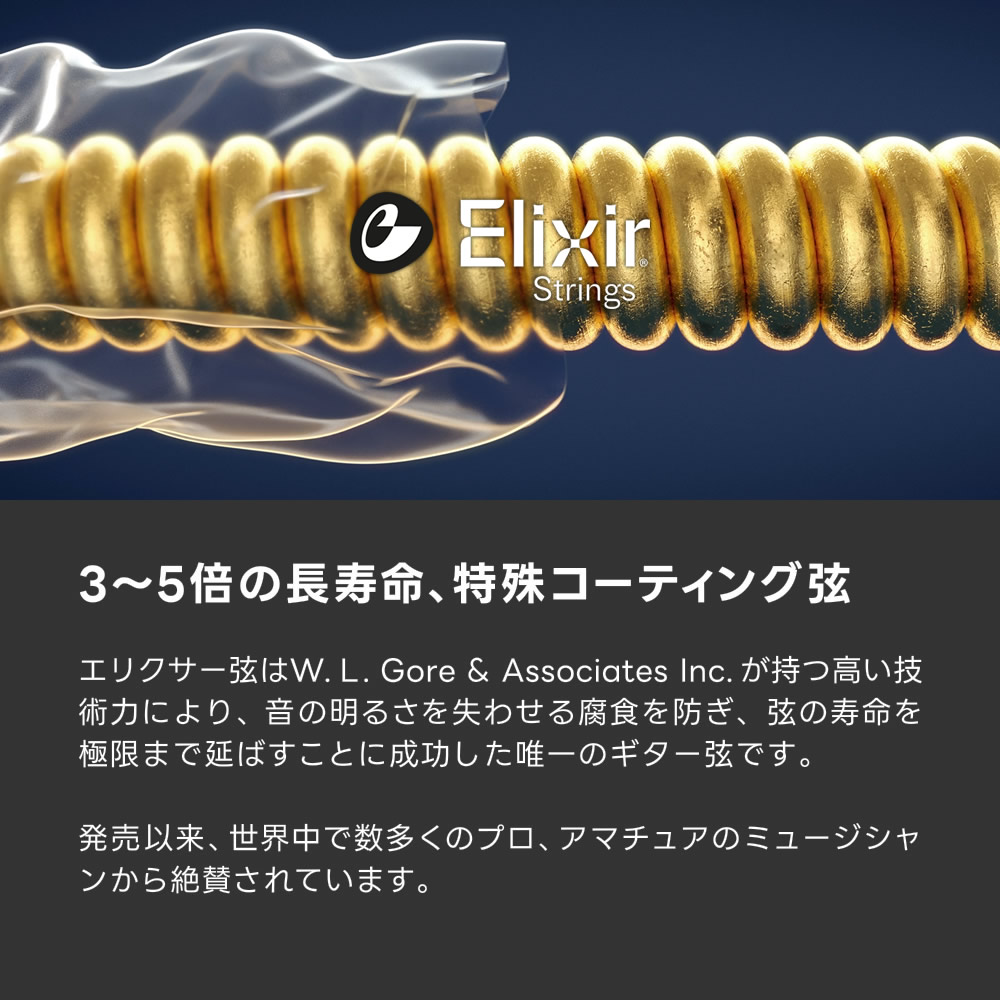 楽天市場】【 おまとめ5セット】 Elixir #16052 アコースティック