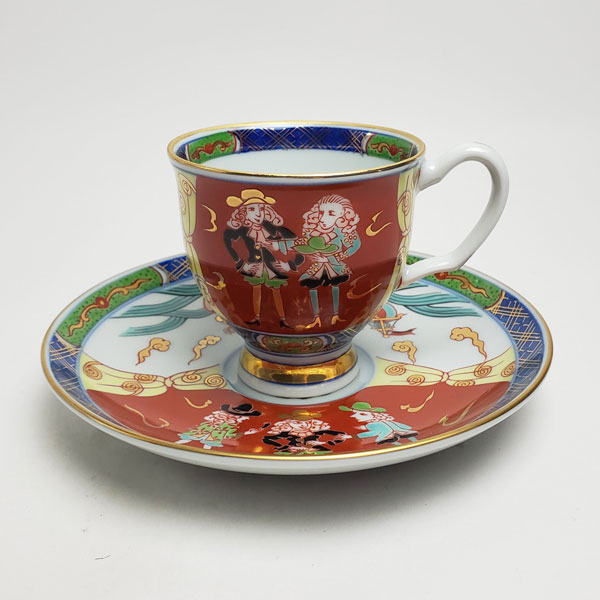 楽天市場】コーヒーカップ コーヒー碗皿 有田焼 染錦オランダ人 珈琲碗