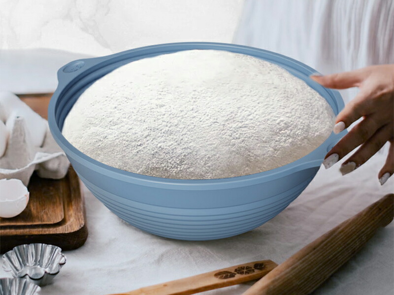 楽天市場】発酵かご シリコン 発酵ねかしかご 丸型 直径約25.8cm 耐