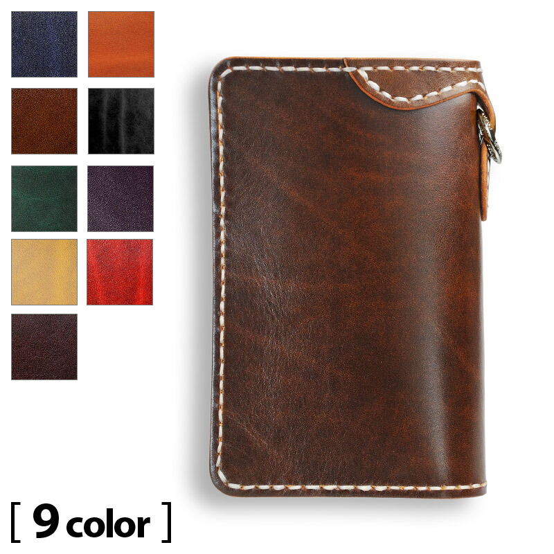 楽天市場】【サムライクラフト】 ミドルウォレット B-10 フラップレス