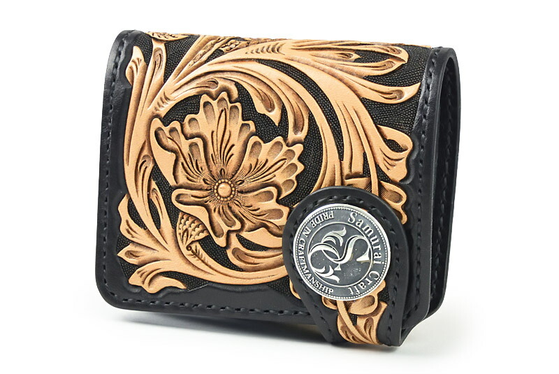 楽天市場】【サムライクラフト】 ハーフウォレット N-2 シェリダン