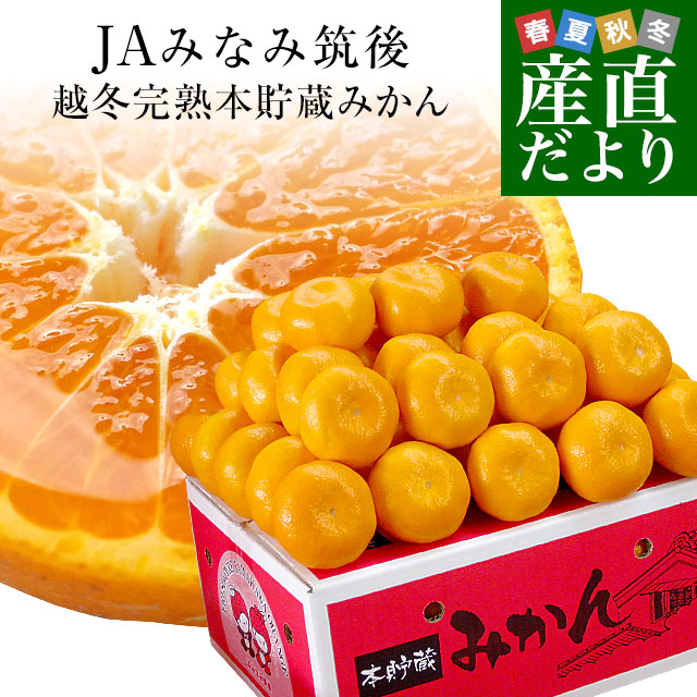 楽天市場】福岡県より産地直送 JAみなみ筑後 山川みかん 越冬完熟 本