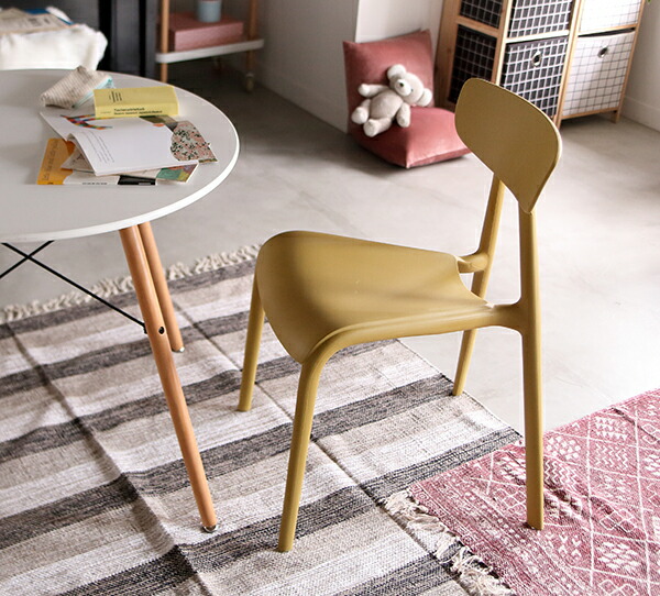 楽天市場】2脚セット商品名：Curve chair（カーブチェア）【モダン