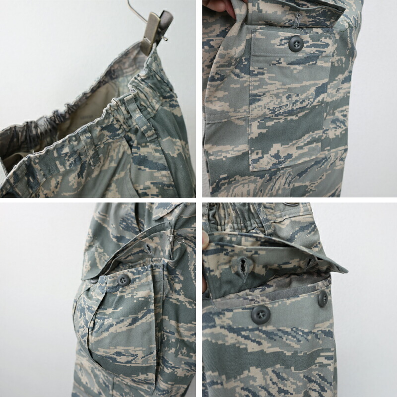 楽天市場】US.空軍ABU迷彩パンツ[レディース規格]《実物・新品(未使用