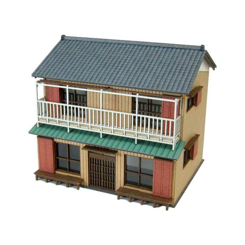 楽天市場】なつかしのジオラマシリーズ 【民家D】 S=1/150 ◇みにちゅ