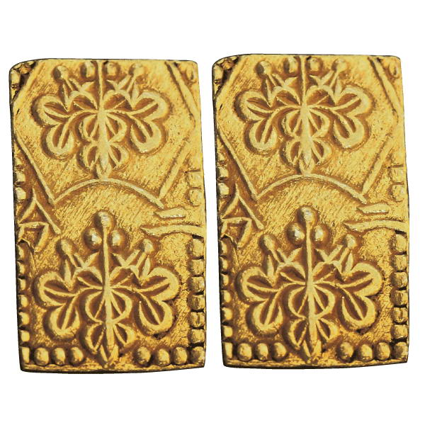 楽天市場】日本歴史的貨幣 明治二分判金 (2枚) - ケース入り、保証書