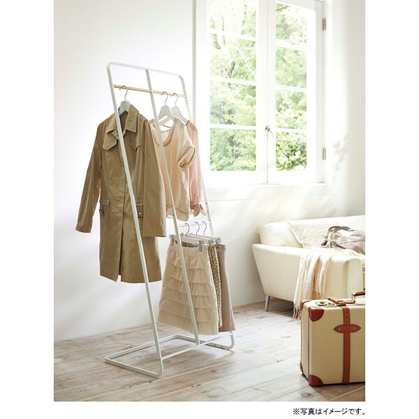 楽天市場】コートハンガー ワイド ホワイト 白 tower タワー 山崎実業