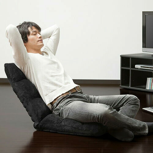 楽天市場】座椅子 コンパクト おしゃれ リクライニング 折りたたみ