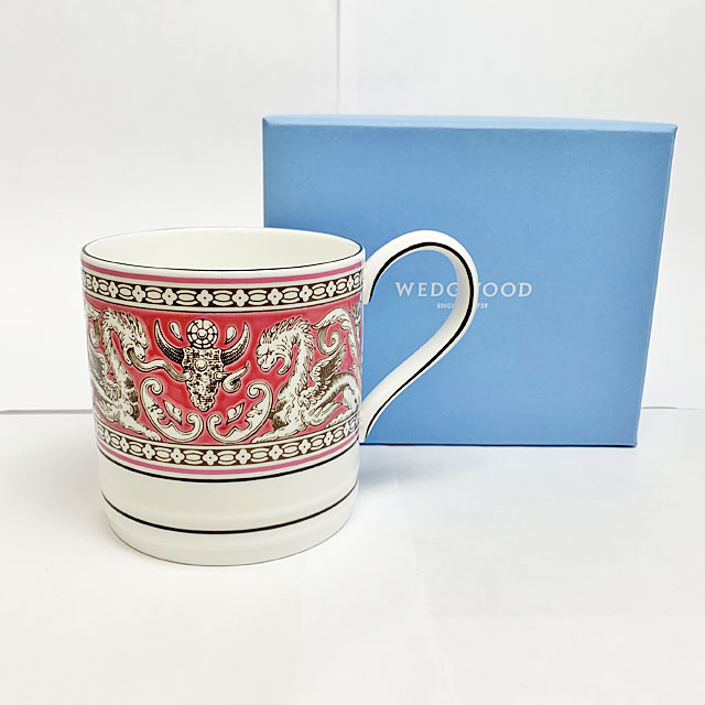 楽天市場】ウェッジウッド フロレンティーン フューシャピンク マグ