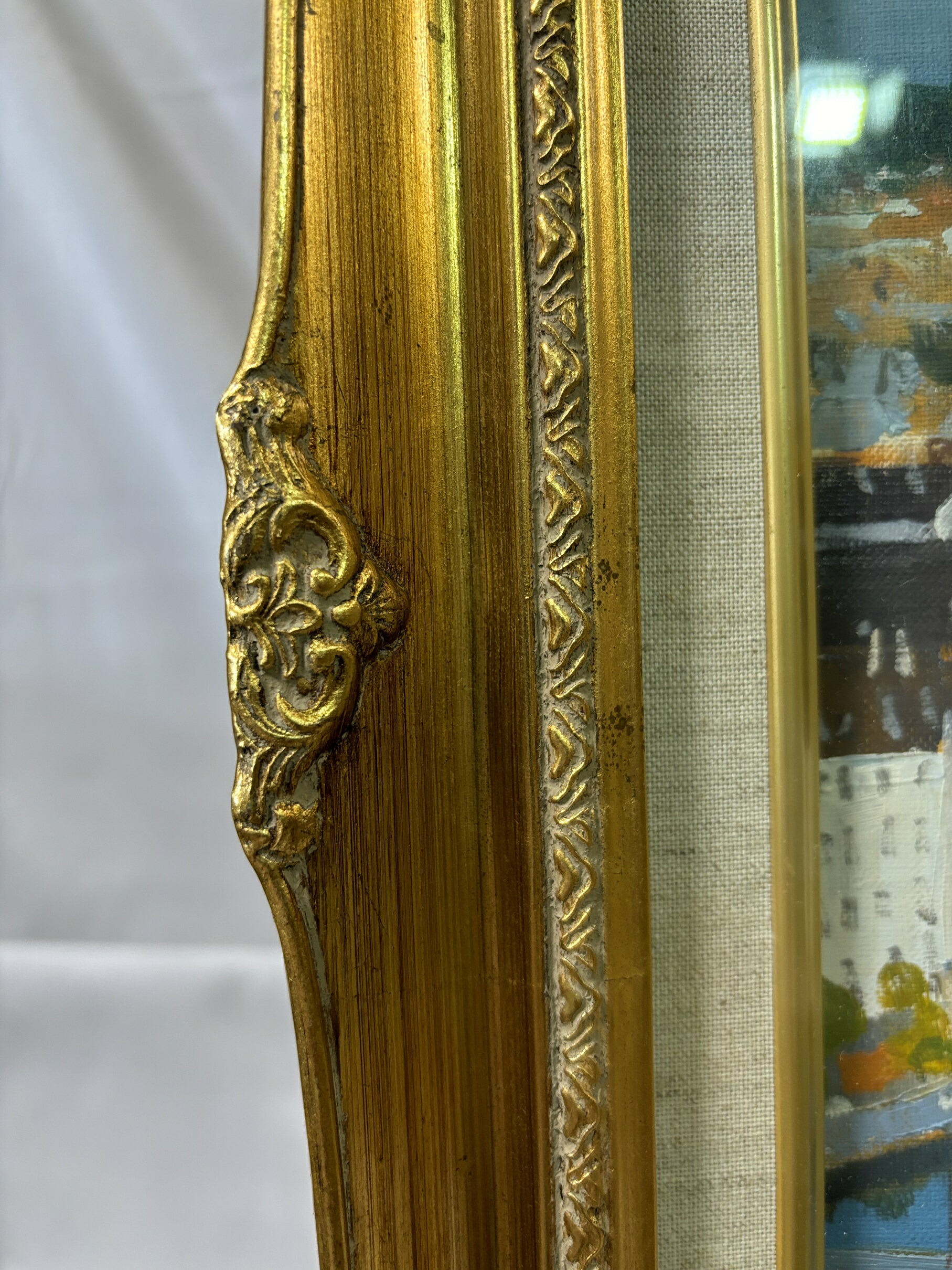 楽天市場】絵画 油絵 チューリッヒ湖 F10 新田昌和 直筆10号 額装 額