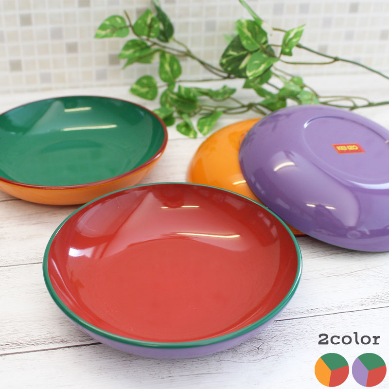 楽天市場】【アウトレット】3色塗分け 漆器 丸深皿 [Φ14.5×H3cm