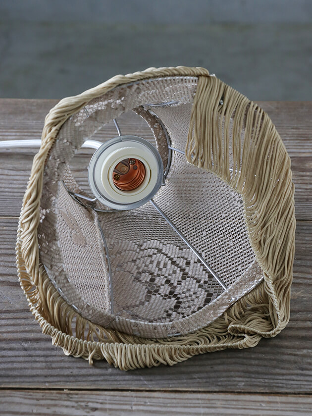 楽天市場】ペンダントランプ レース シェード モカ Boboboom Amsterdam