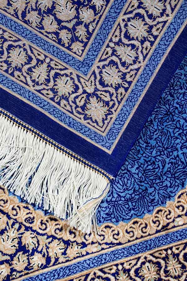 楽天市場】ペルシャ絨毯 シルク クム産 アミニ工房 約58cm x 88cm 玄関