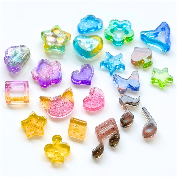 楽天市場】シリコンモールド ミニフレーム アクセサリー パーツ トレカ