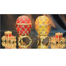 楽天市場】インペリアルイースターエッグ 戴冠式（レプリカ）ファ