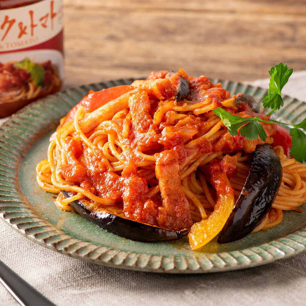 楽天市場】パスタソース ガーリック＆トマト 220g : サンクゼール久世