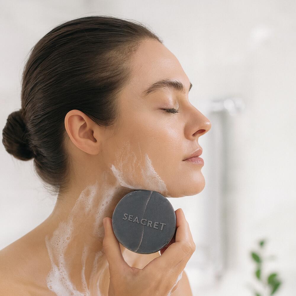 楽天市場】【SEACRET公式】マッドソープ 泥石鹸 洗顔・全身ケア｜死海