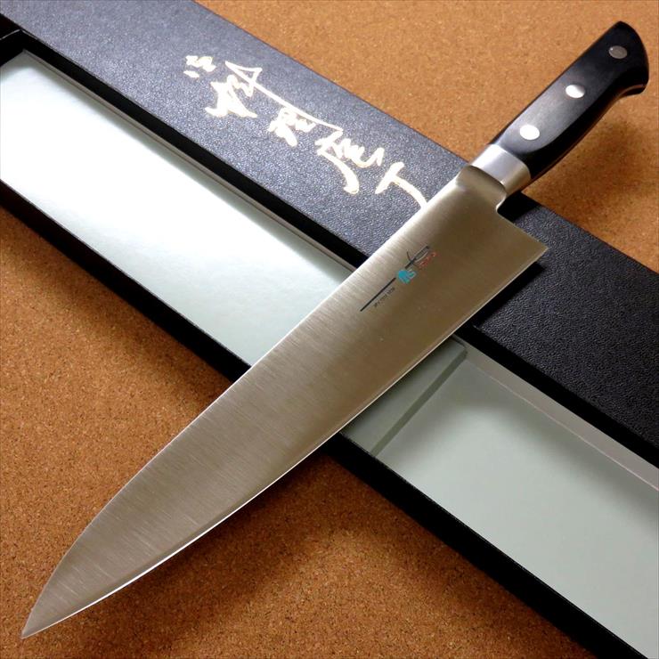 楽天市場】関の刃物 牛刀 24cm (240mm) 井之口刃物 TSマダム AUS-8