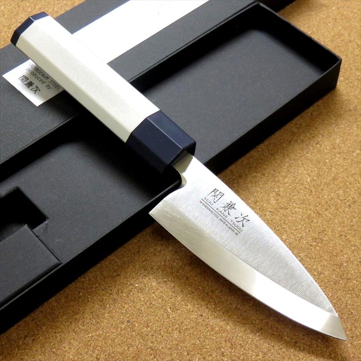 関の刃物 出刃包丁 140mm クロムモリブデン 魚 肉解体 右利き 片刃