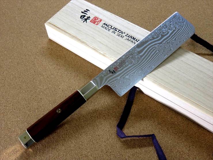 楽天市場】関の刃物 菜切り包丁 16.5cm (165mm) MCUSTA ZANMAI 三昧