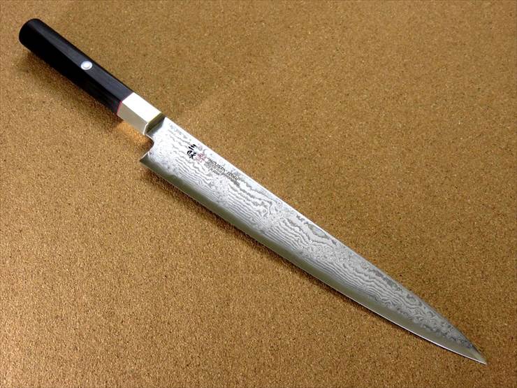 楽天市場】関の刃物 筋引き包丁 24cm (240mm) MCUSTA ZANMAI 三昧