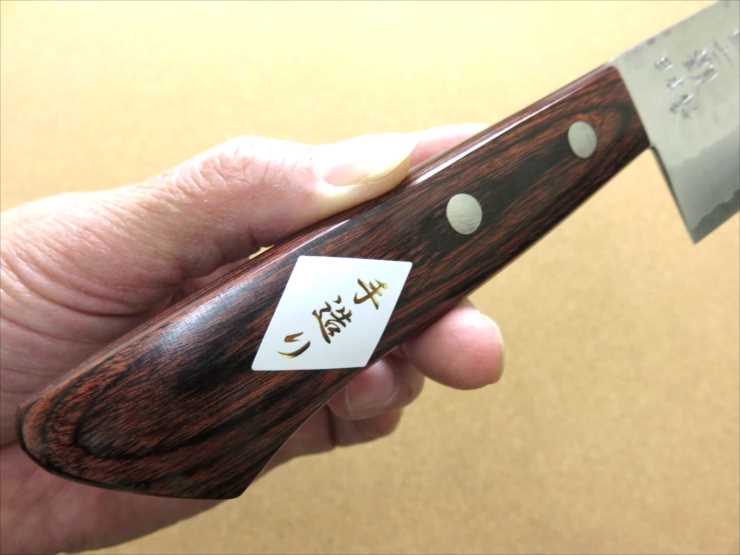 楽天市場】関の刃物 菜切り包丁 16.5cm (165mm) 富士觀 鎚目鍛造 本割