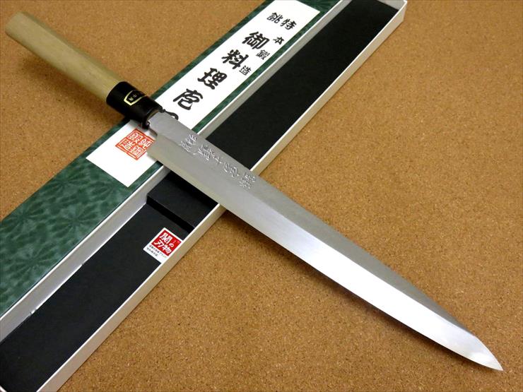楽天市場】関の刃物 柳刃包丁 26.5cm (265mm) 富士觀 炭素鋼 複合材
