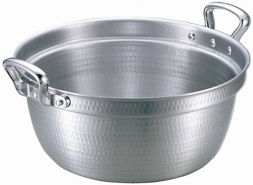 楽天市場】/即納/ アルミ 料理鍋 30cm 日本製 / 打出料理鍋 両手鍋 円