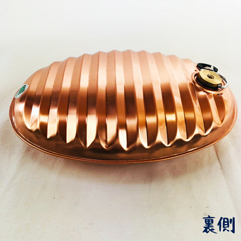 楽天市場】湯たんぽ 銅 袋セット 日本製 2.6L じょうご パッキン付