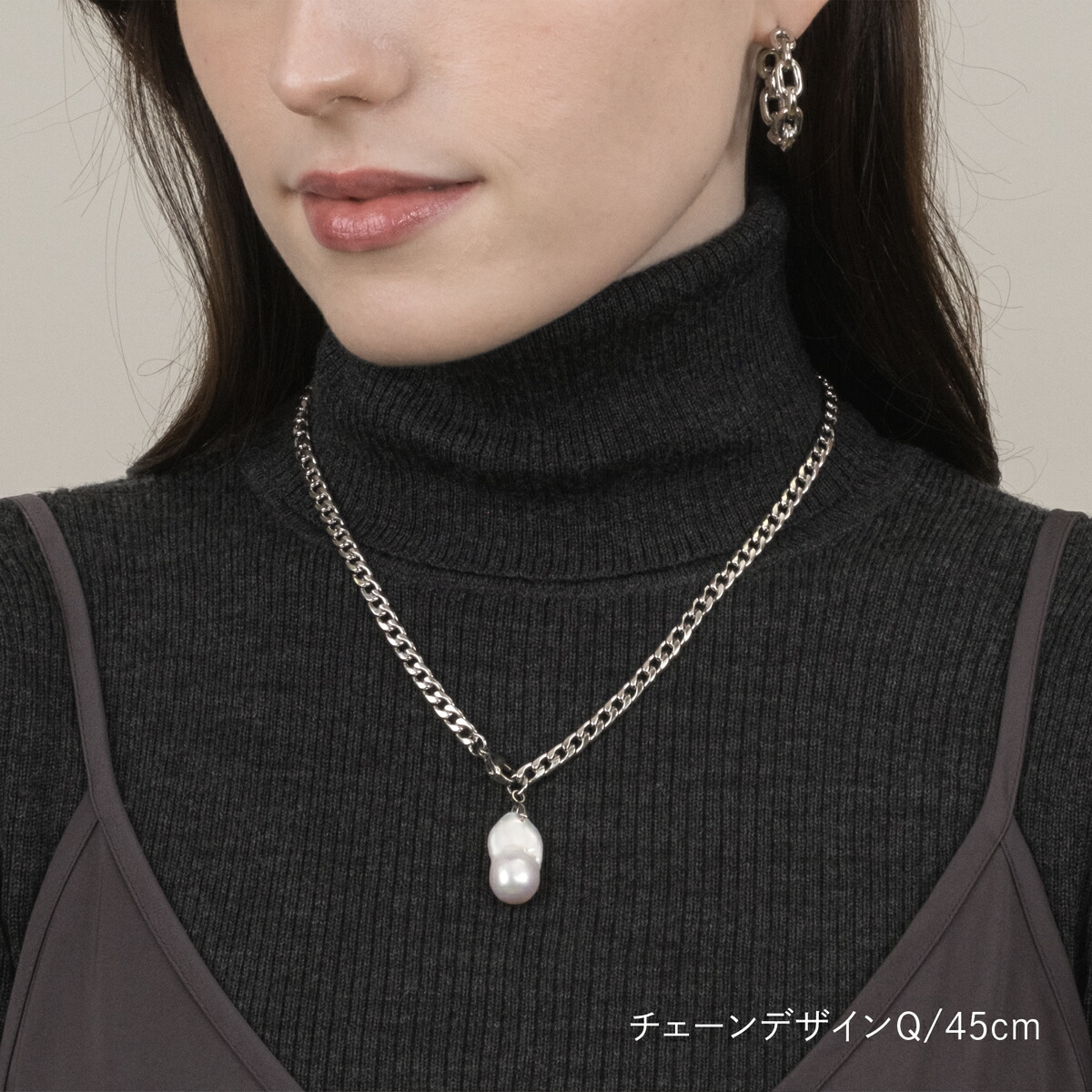 楽天市場】【セール／50%OFF】ネックレス 淡水真珠 バロックパール 1点