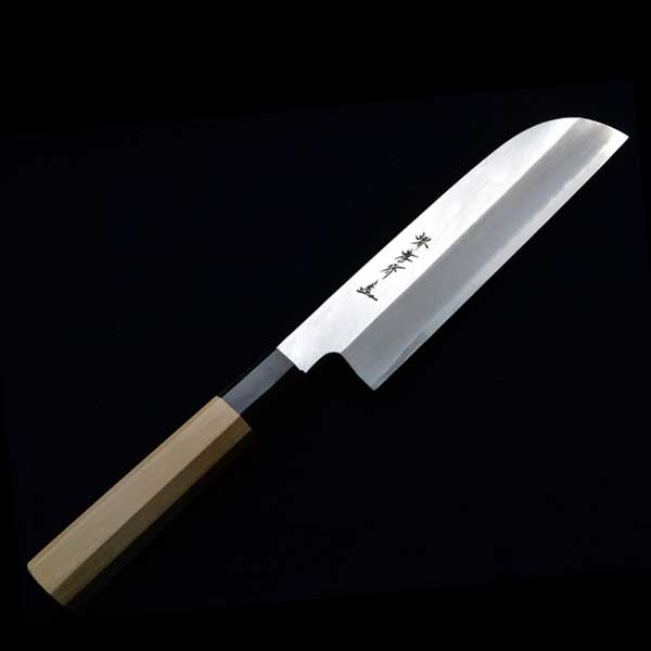 青木刃物製作所 堺孝行 シェフ和包丁 鎌形薄刃 180mm 04053 (包丁